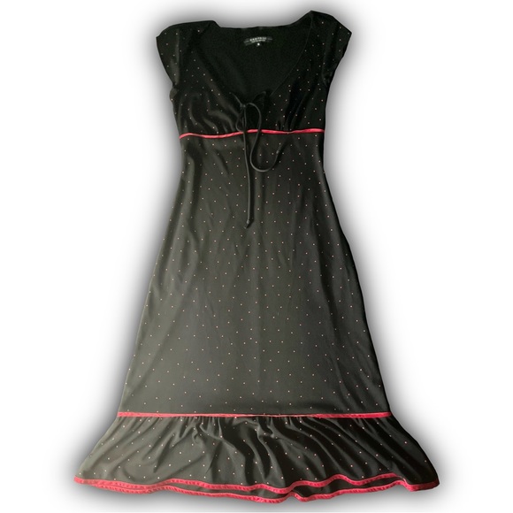 VINTAGE 90s Milkmaid Dress!! - Picture 2 of 3